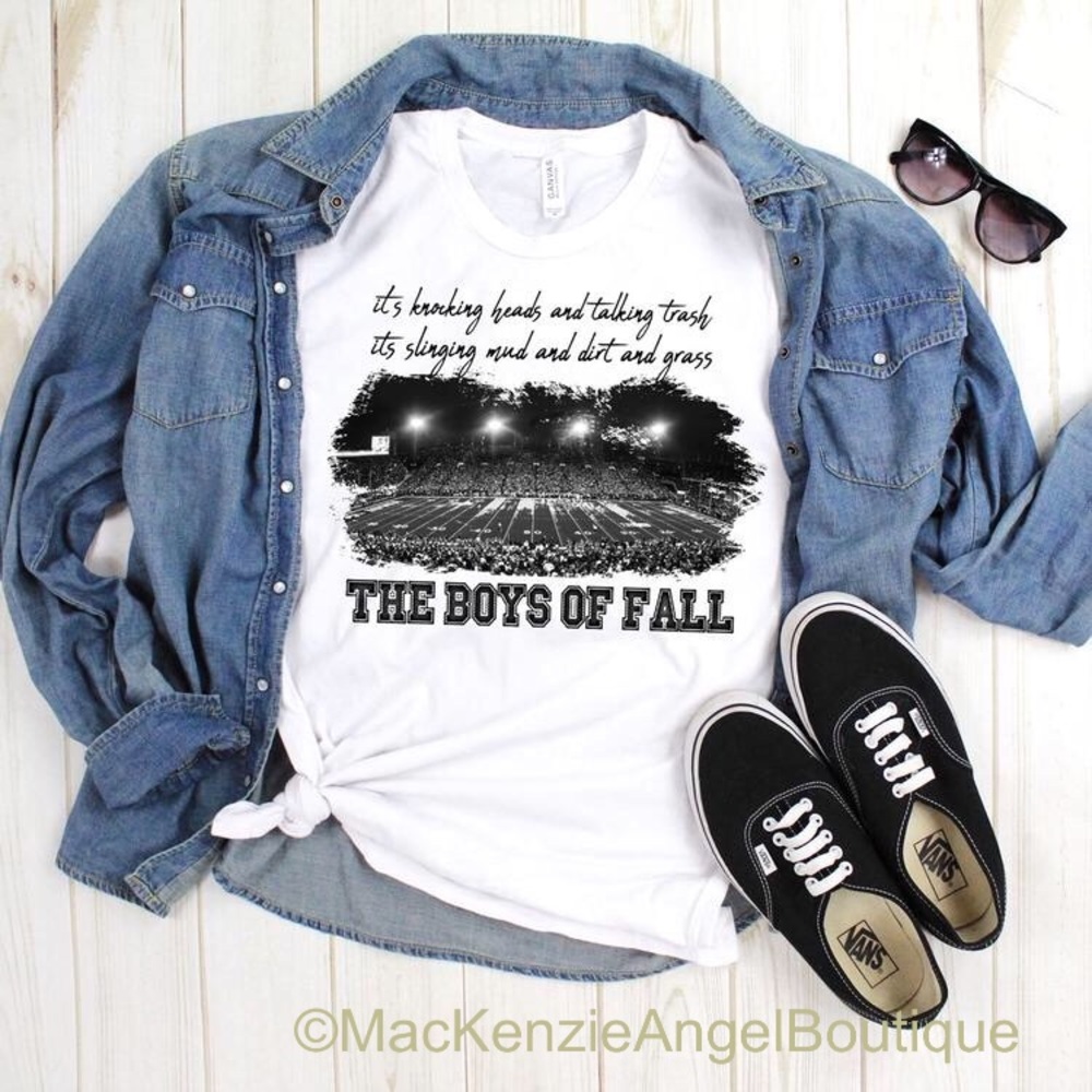 The boys of Fall Football T-shirt